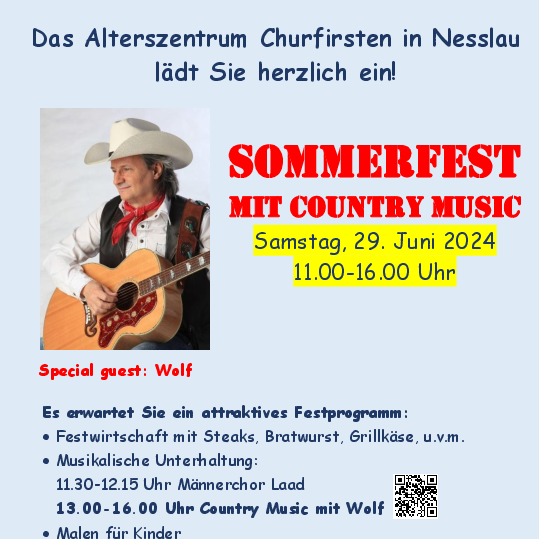 Sommerfest mit Country Music