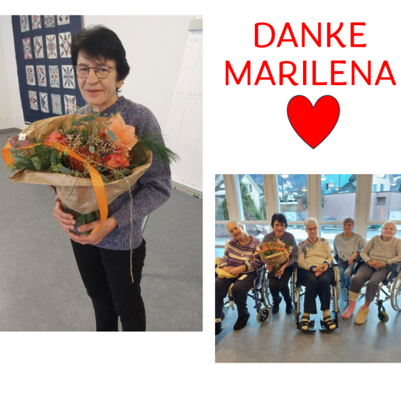 Verabschiedung Turnen/Kegeln von Marilena Brägger